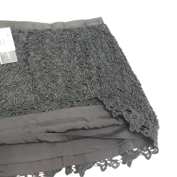 FRENCH CONNECTION Lace Mini Skirt, Size XSMALL (4)
