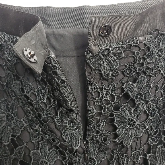 FRENCH CONNECTION Lace Mini Skirt, Size XSMALL (4)