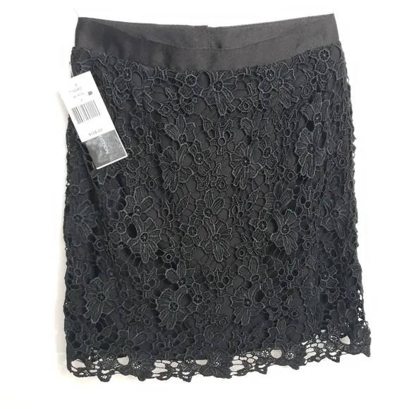 FRENCH CONNECTION Lace Mini Skirt, Size XSMALL (4)