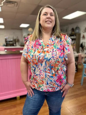 Freya Floral Blouse