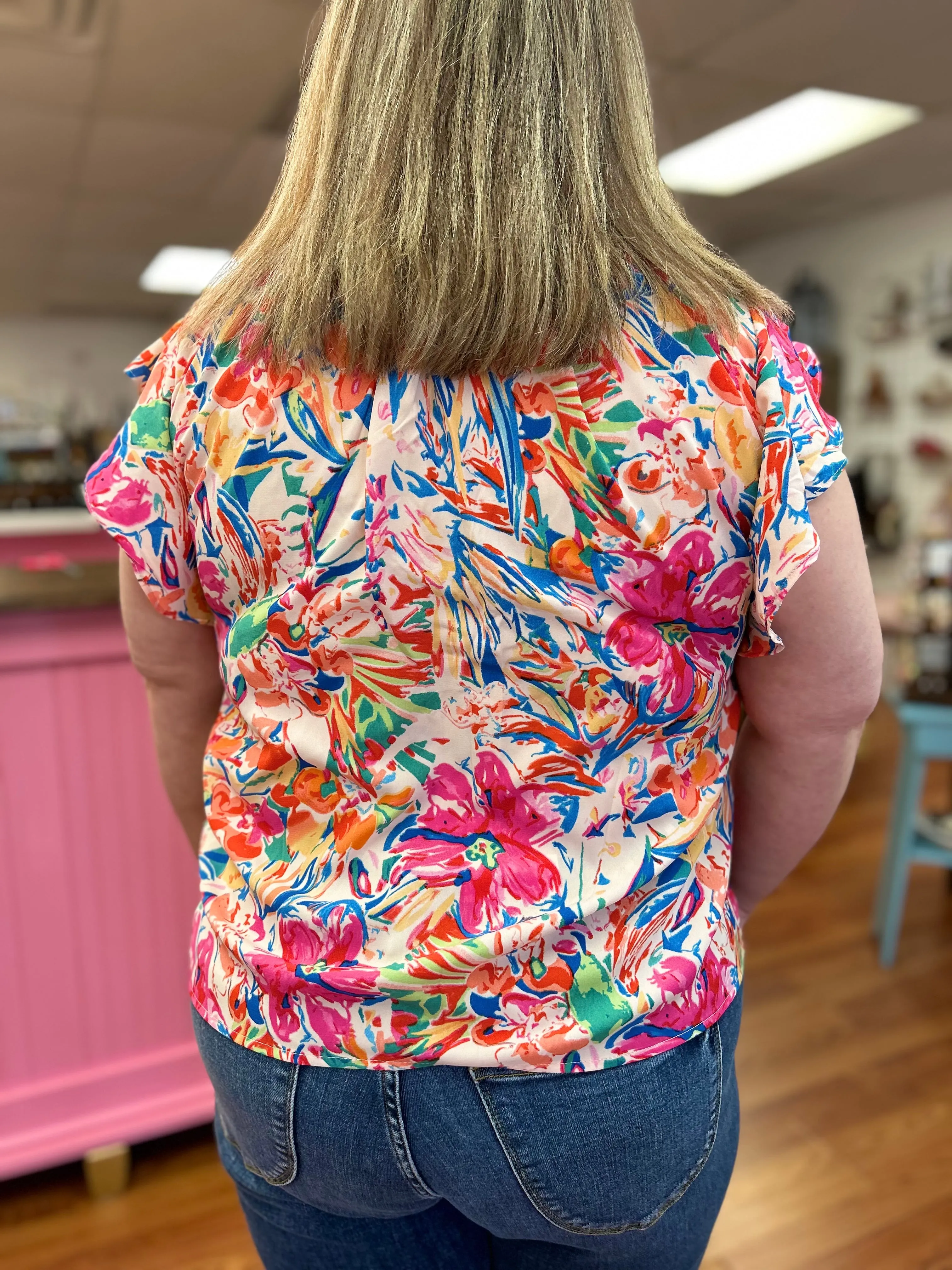 Freya Floral Blouse