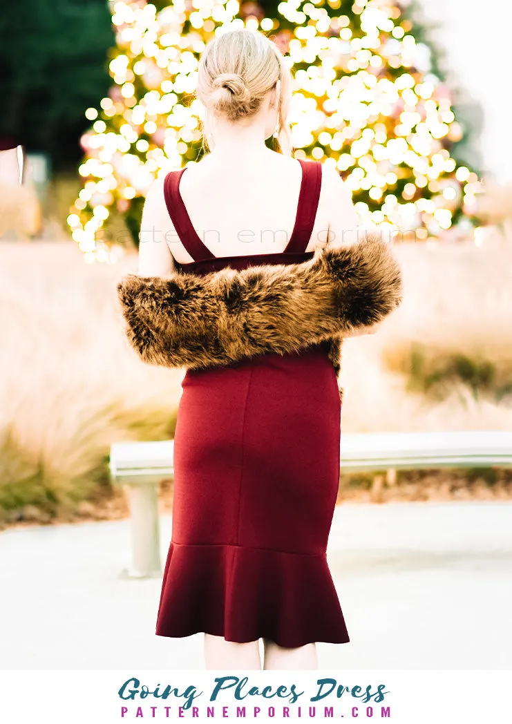 Going Places | Fit-Flare & Fitted Dress Sewing Pattern