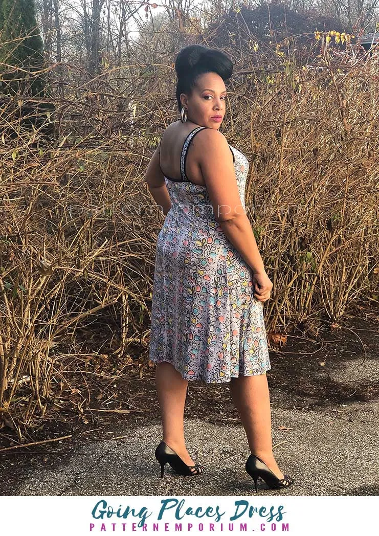 Going Places | Fit-Flare & Fitted Dress Sewing Pattern