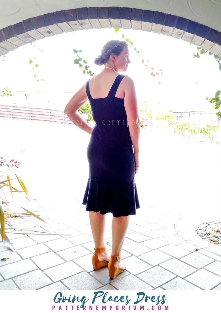 Going Places | Fit-Flare & Fitted Dress Sewing Pattern