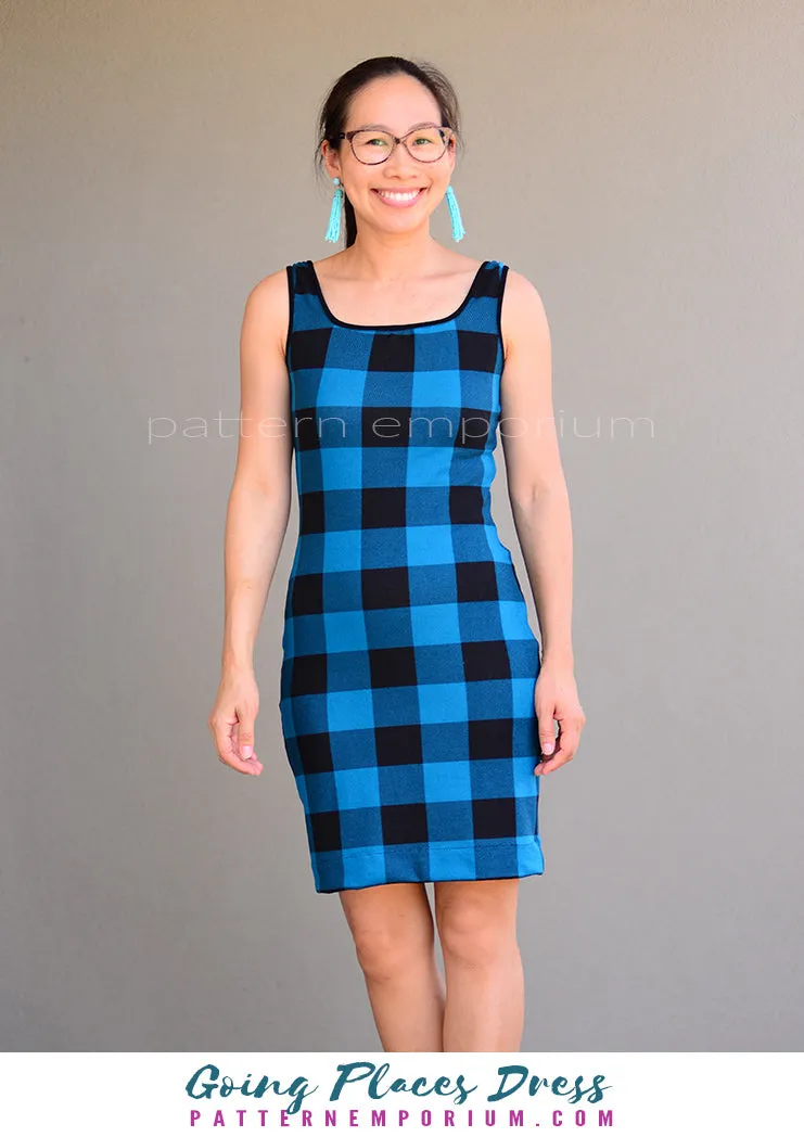 Going Places | Fit-Flare & Fitted Dress Sewing Pattern