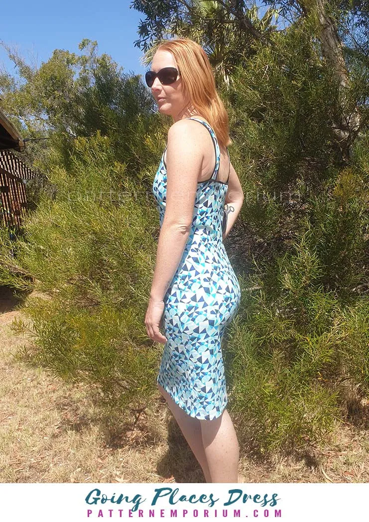 Going Places | Fit-Flare & Fitted Dress Sewing Pattern