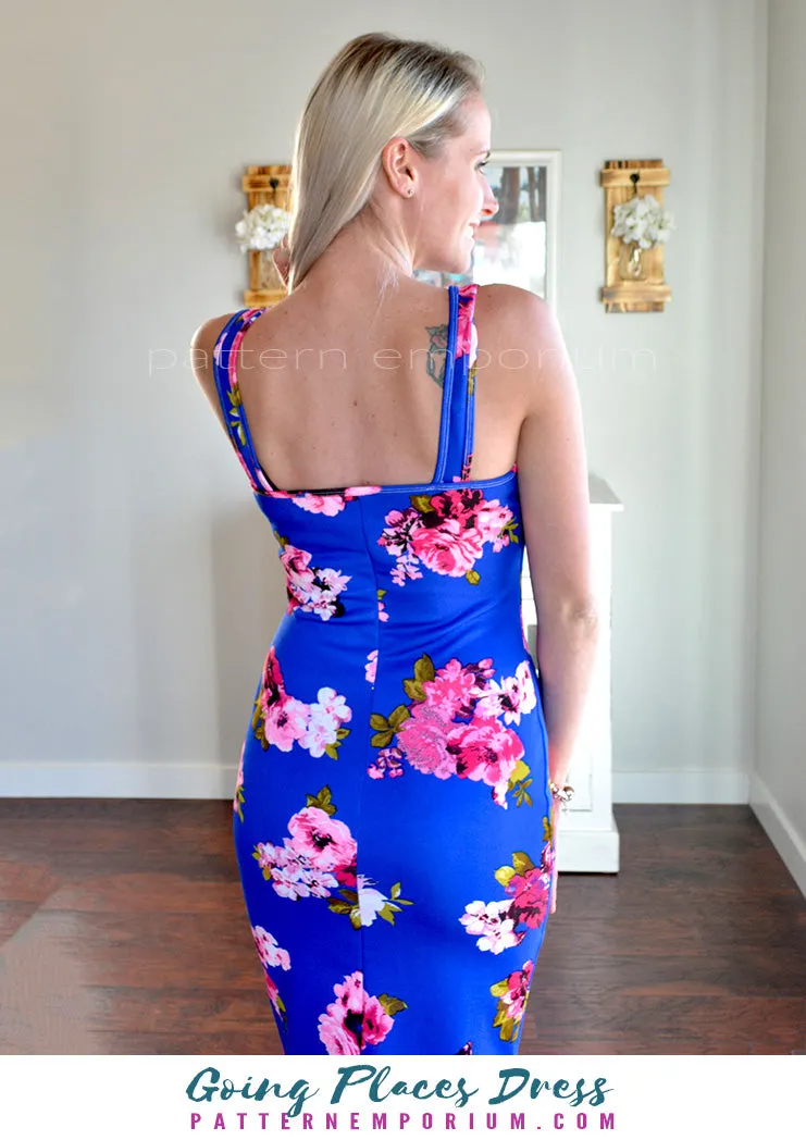 Going Places | Fit-Flare & Fitted Dress Sewing Pattern