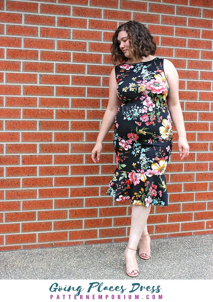 Going Places | Fit-Flare & Fitted Dress Sewing Pattern