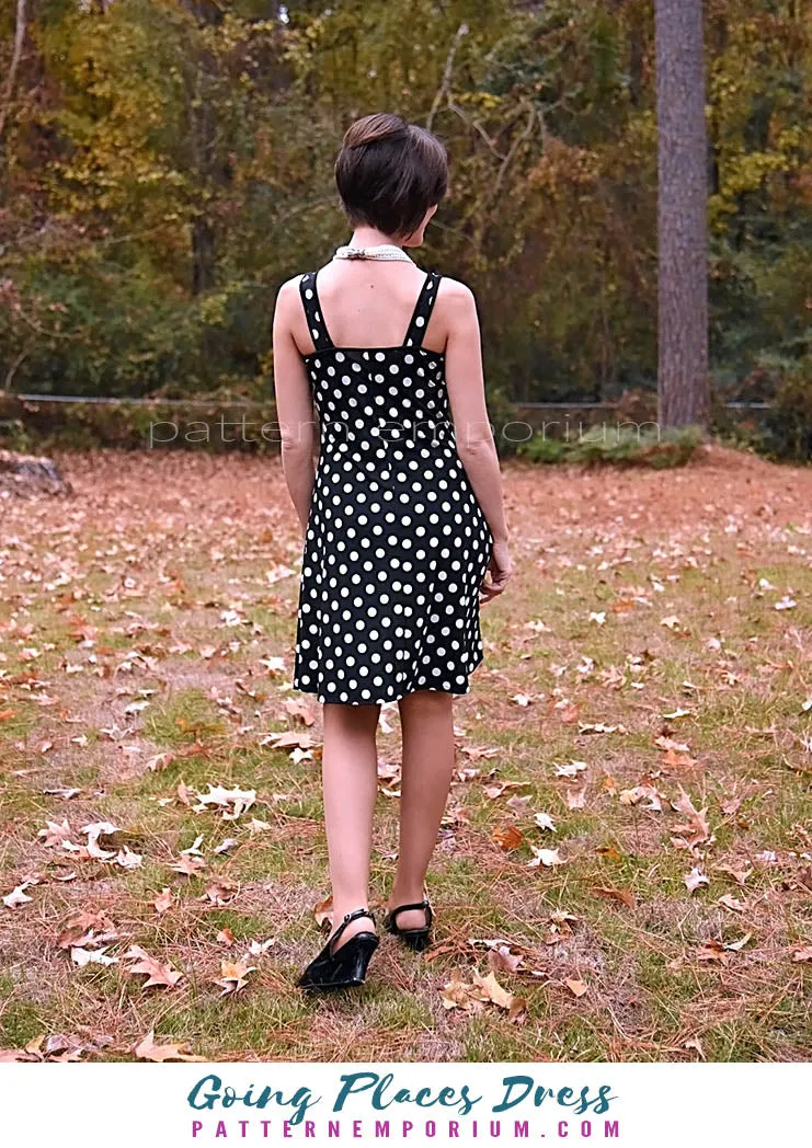 Going Places | Fit-Flare & Fitted Dress Sewing Pattern