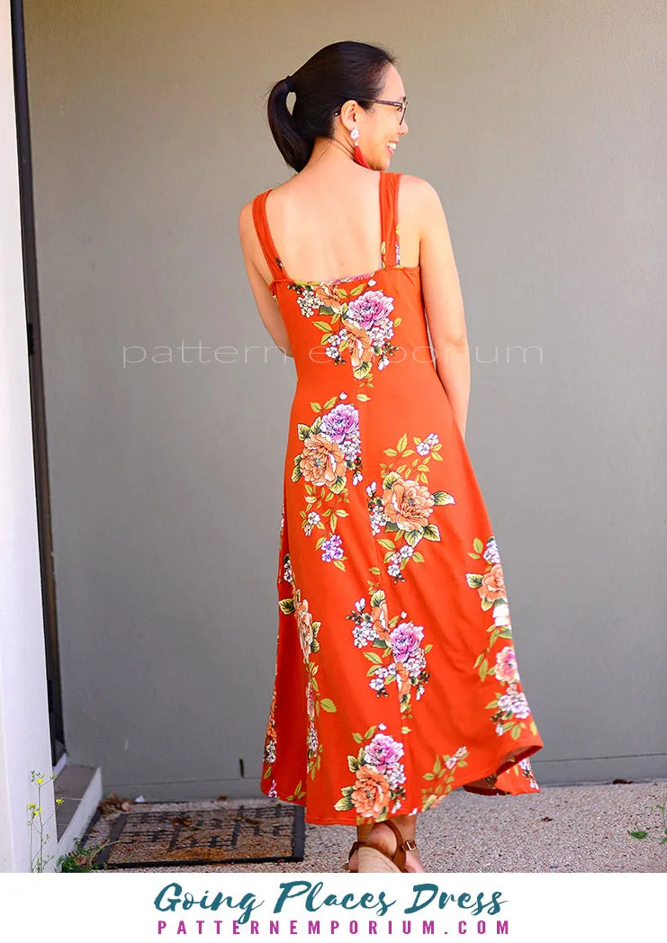 Going Places | Fit-Flare & Fitted Dress Sewing Pattern
