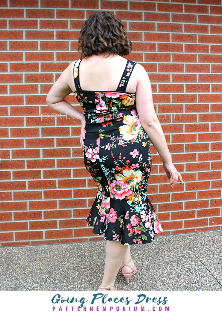 Going Places | Fit-Flare & Fitted Dress Sewing Pattern