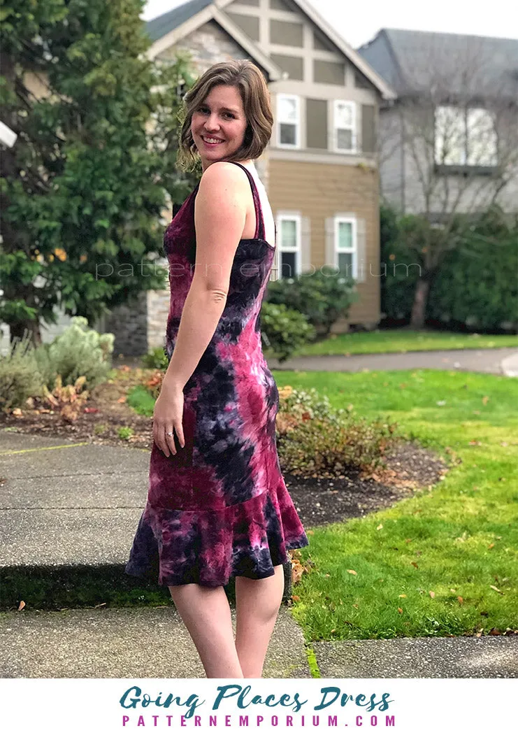 Going Places | Fit-Flare & Fitted Dress Sewing Pattern
