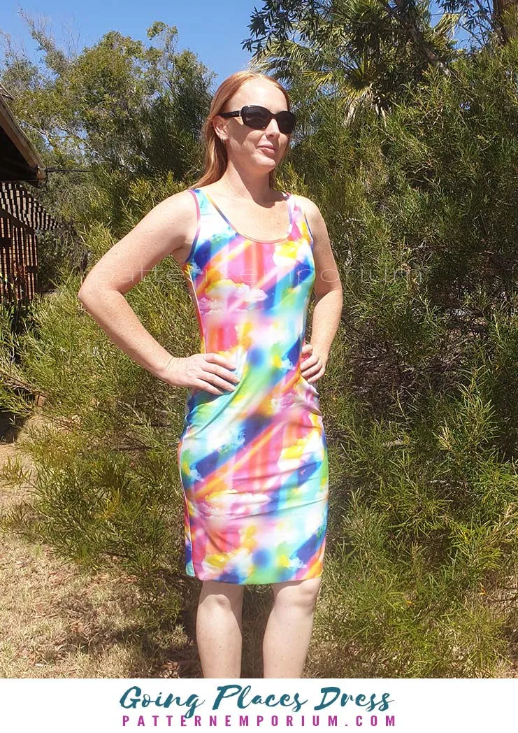 Going Places | Fit-Flare & Fitted Dress Sewing Pattern