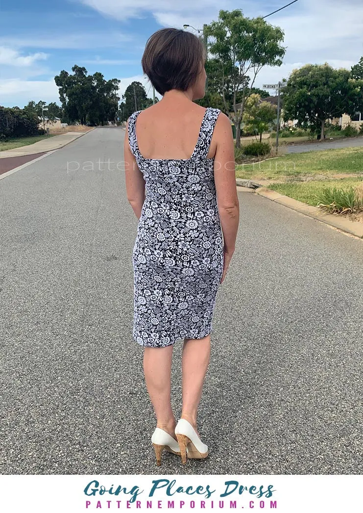 Going Places | Fit-Flare & Fitted Dress Sewing Pattern