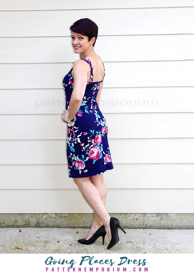 Going Places | Fit-Flare & Fitted Dress Sewing Pattern