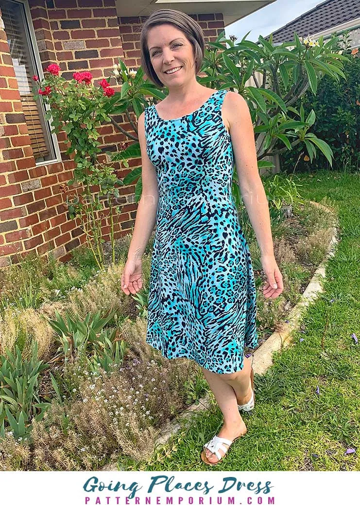 Going Places | Fit-Flare & Fitted Dress Sewing Pattern