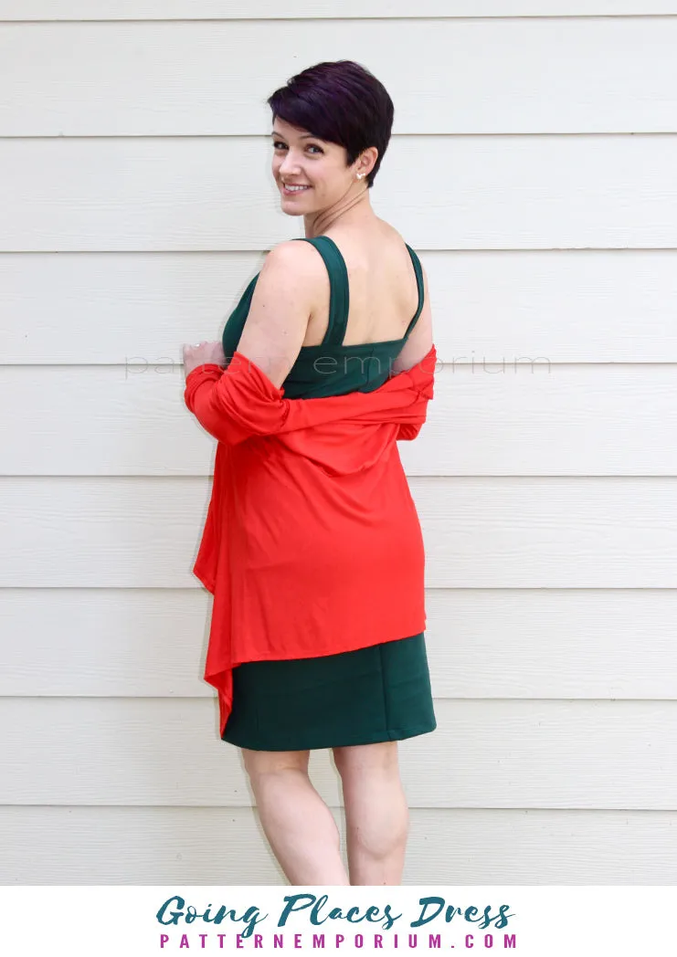 Going Places | Fit-Flare & Fitted Dress Sewing Pattern
