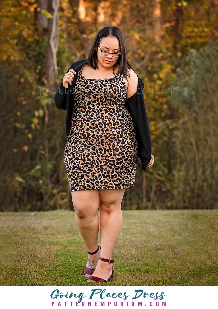 Going Places | Fit-Flare & Fitted Dress Sewing Pattern