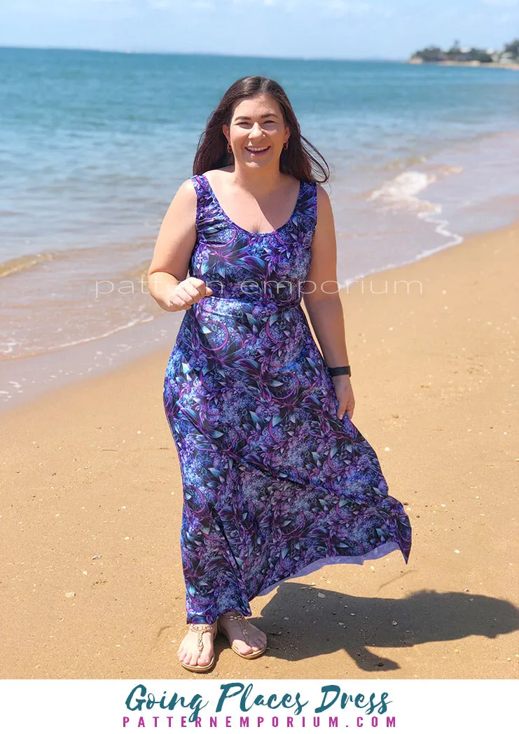 Going Places | Fit-Flare & Fitted Dress Sewing Pattern
