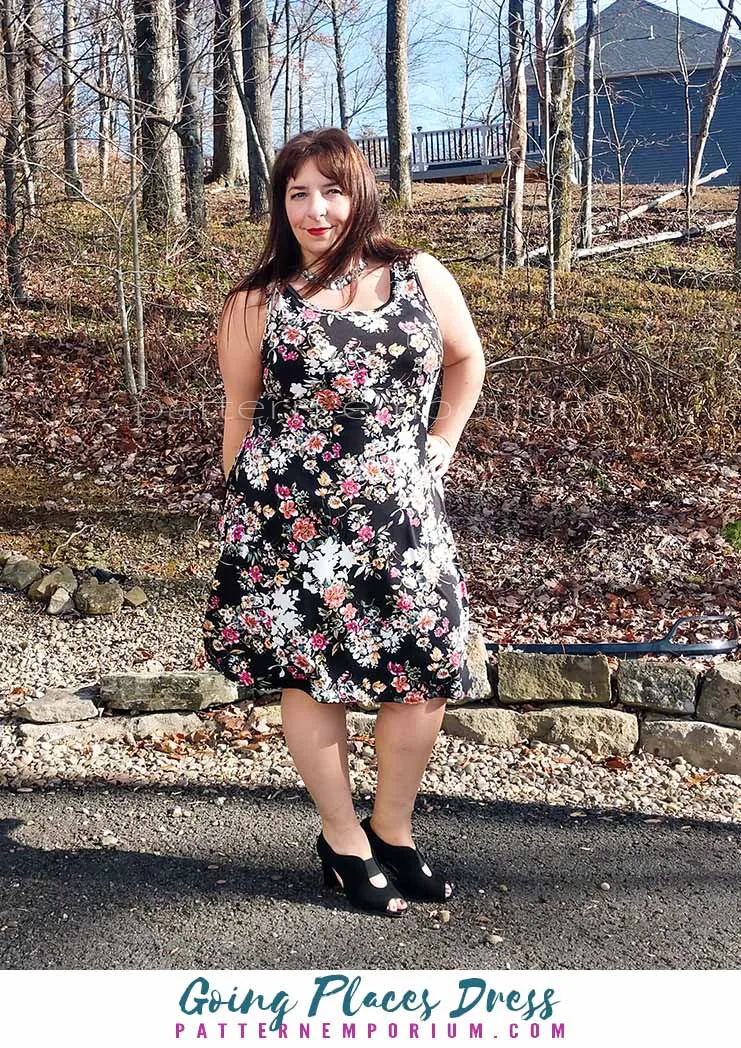 Going Places | Fit-Flare & Fitted Dress Sewing Pattern