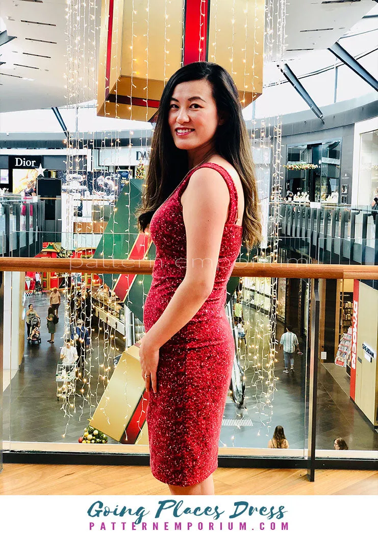 Going Places | Fit-Flare & Fitted Dress Sewing Pattern