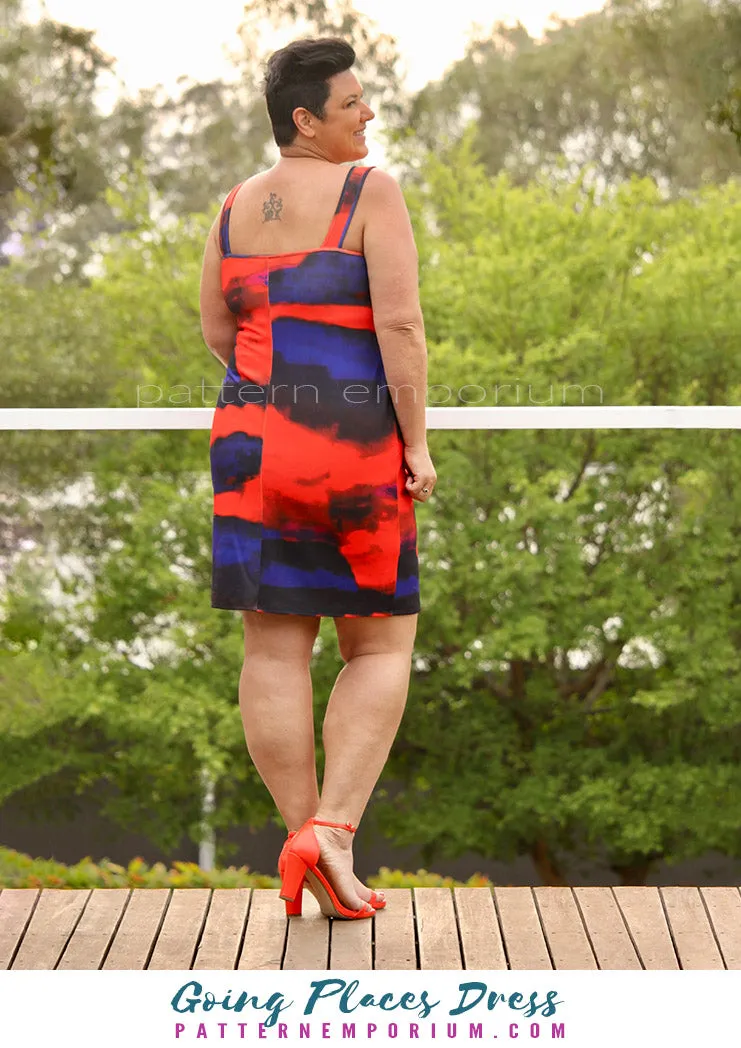Going Places | Fit-Flare & Fitted Dress Sewing Pattern