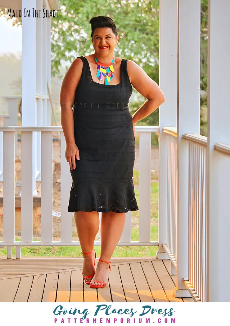 Going Places | Fit-Flare & Fitted Dress Sewing Pattern