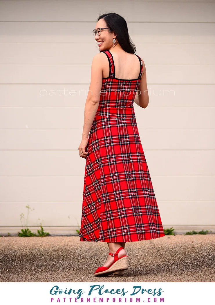 Going Places | Fit-Flare & Fitted Dress Sewing Pattern