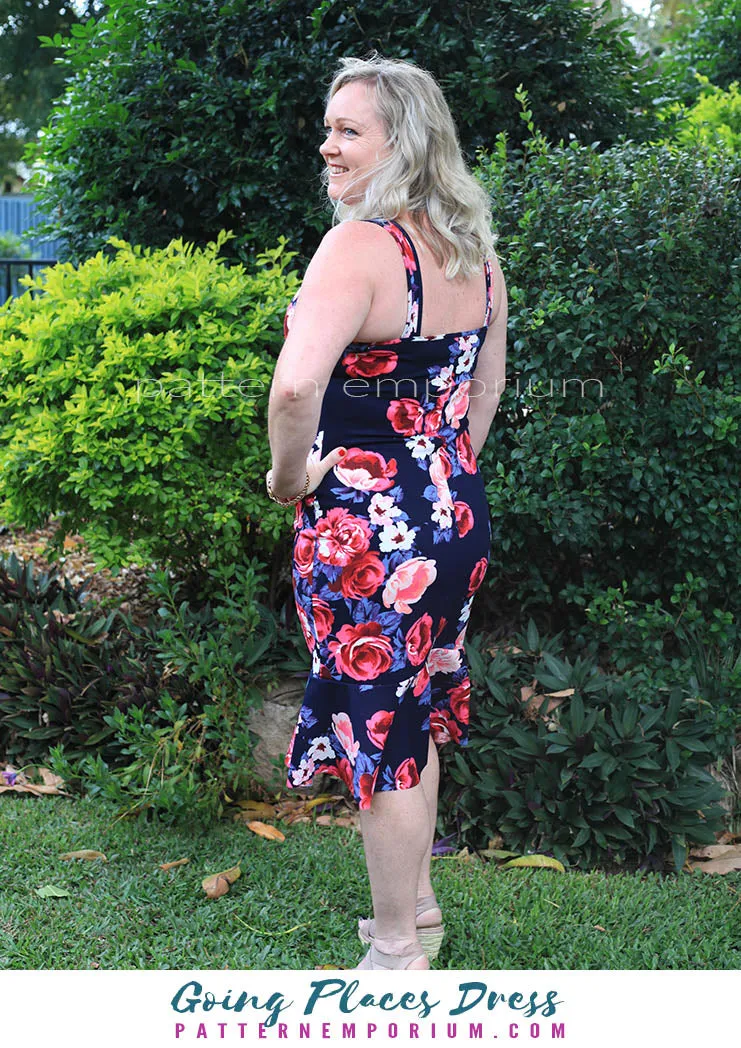 Going Places | Fit-Flare & Fitted Dress Sewing Pattern