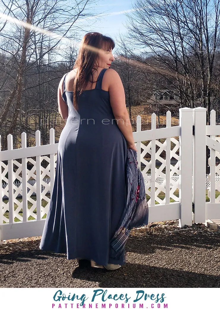 Going Places | Fit-Flare & Fitted Dress Sewing Pattern