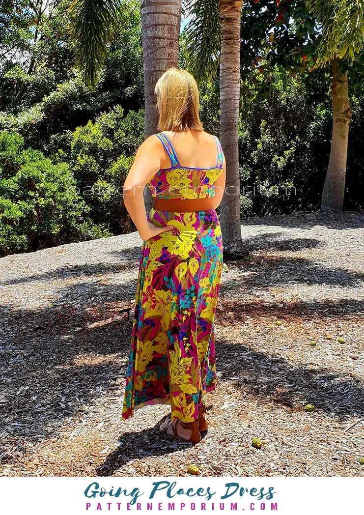 Going Places | Fit-Flare & Fitted Dress Sewing Pattern