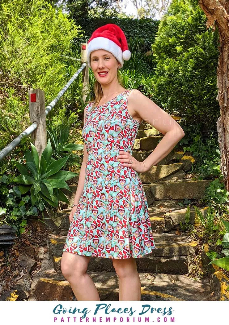 Going Places | Fit-Flare & Fitted Dress Sewing Pattern