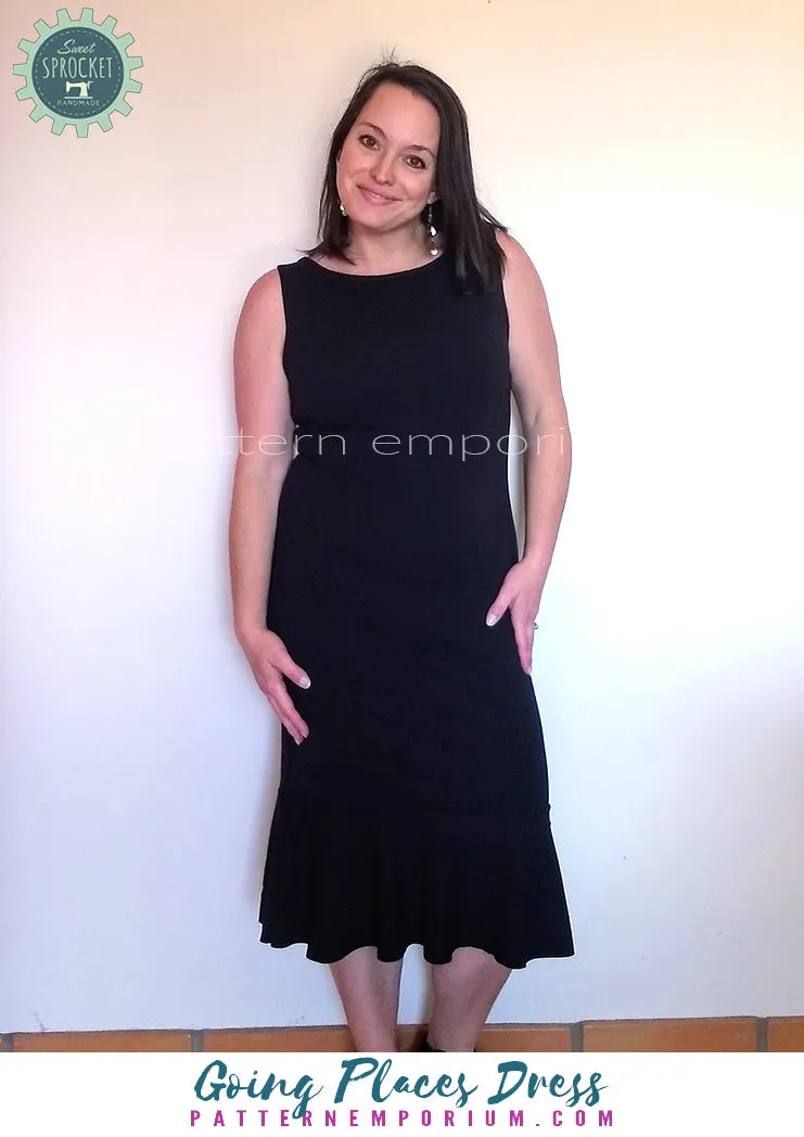 Going Places | Fit-Flare & Fitted Dress Sewing Pattern