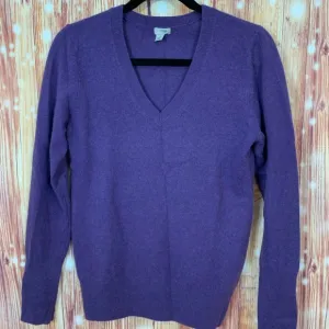 Halogen 100% Cashmere Size Medium Purple