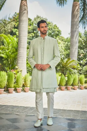 Harit  Open Jacket with Kurta Set