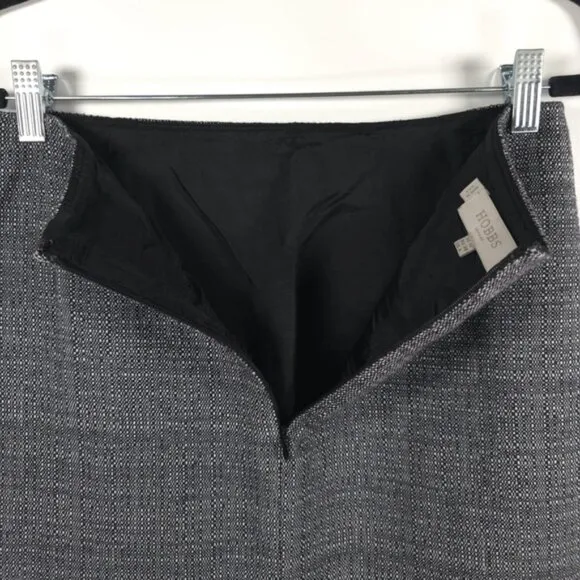 HOBBS LONDON Pencil Lined Skirt Back Slit Made in UAE 🇦🇪 Size 6