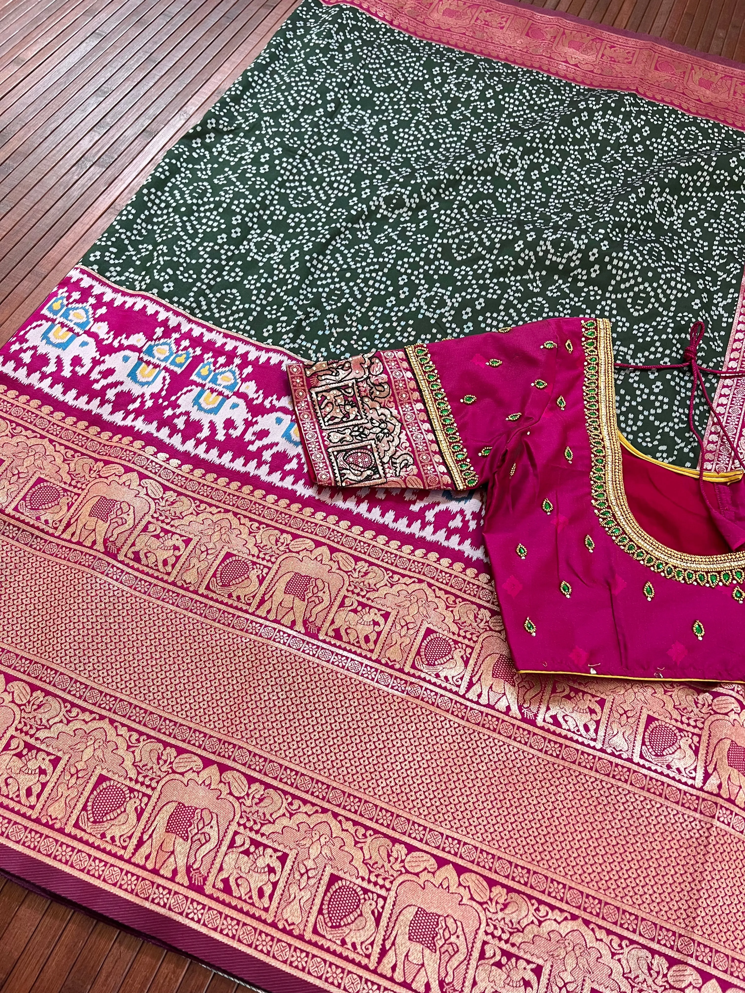 Ikkath Banaras Saree