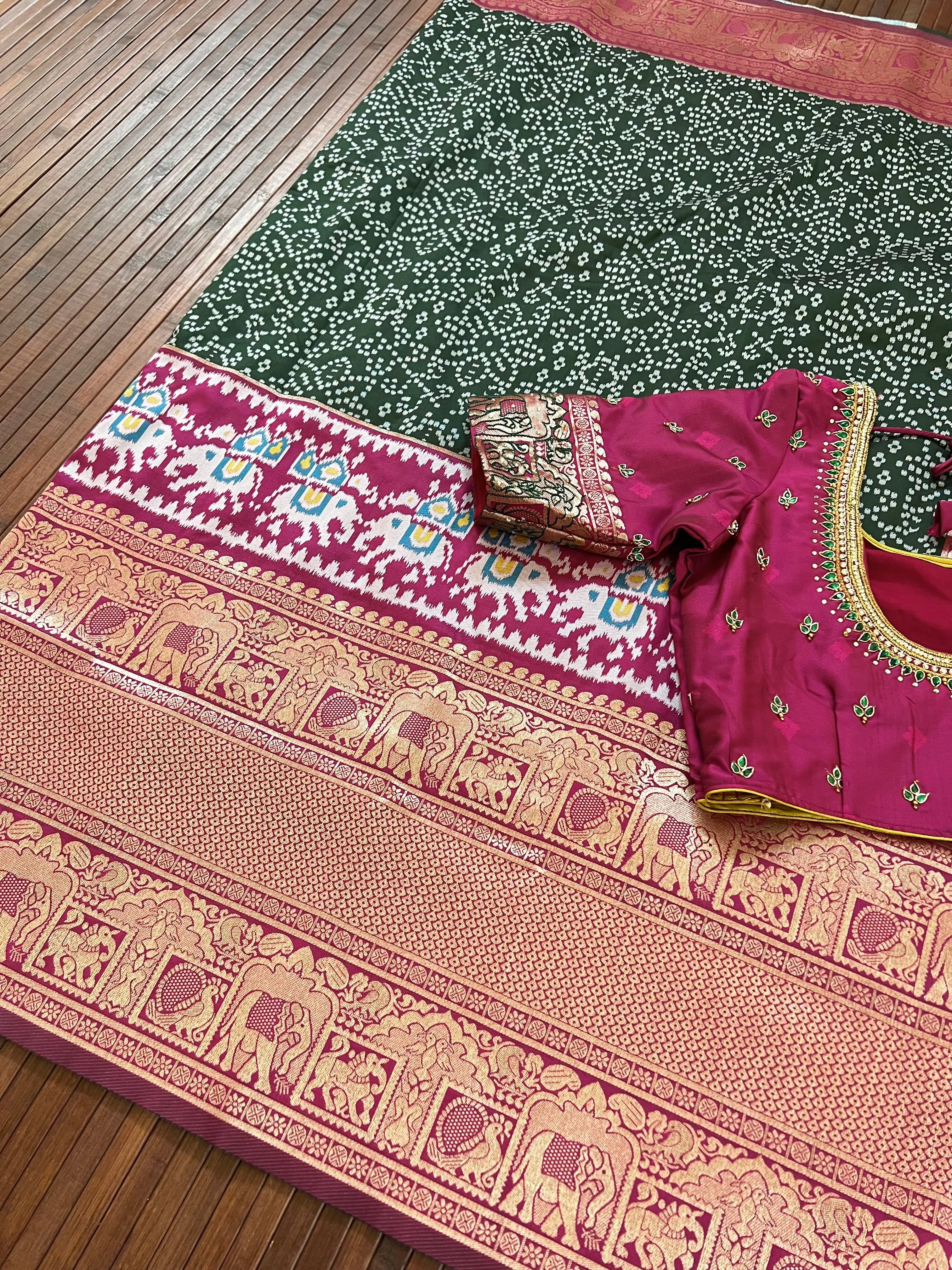 Ikkath Banaras Saree