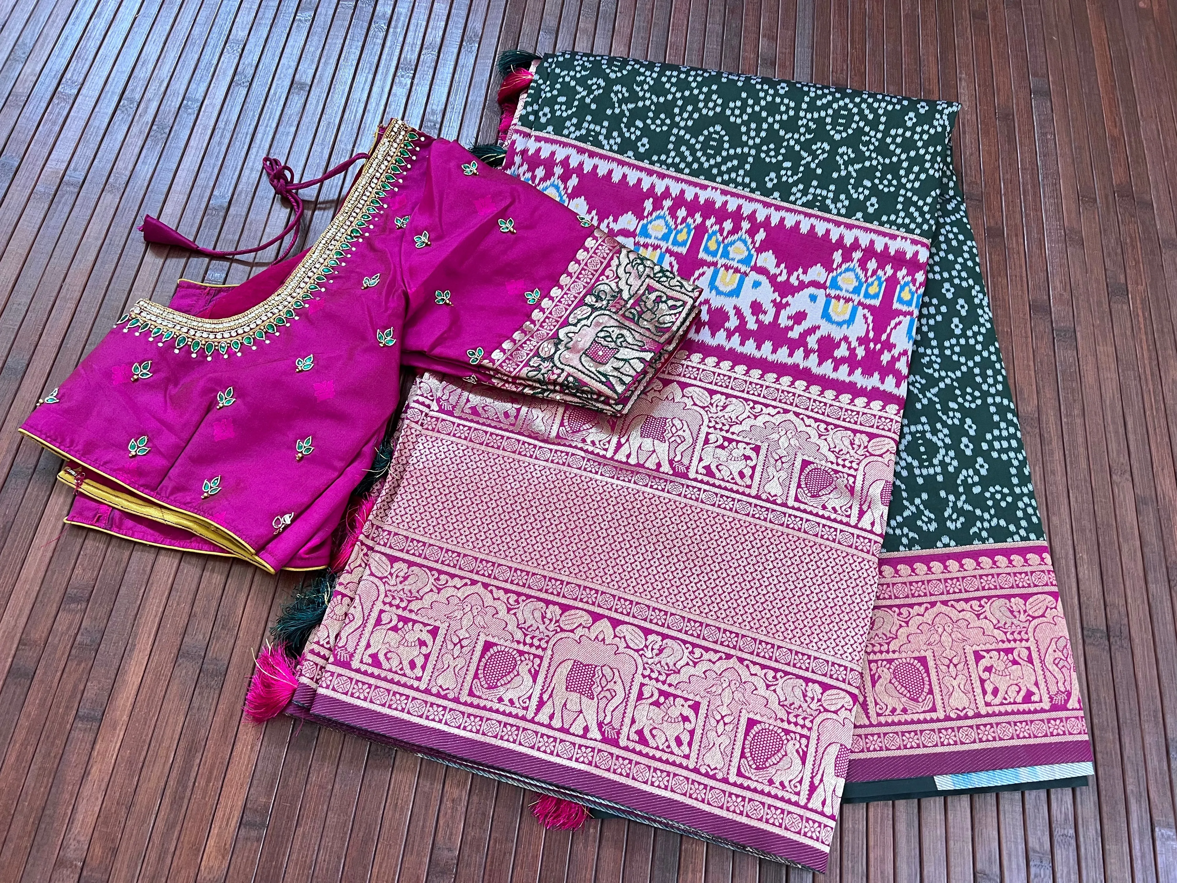 Ikkath Banaras Saree