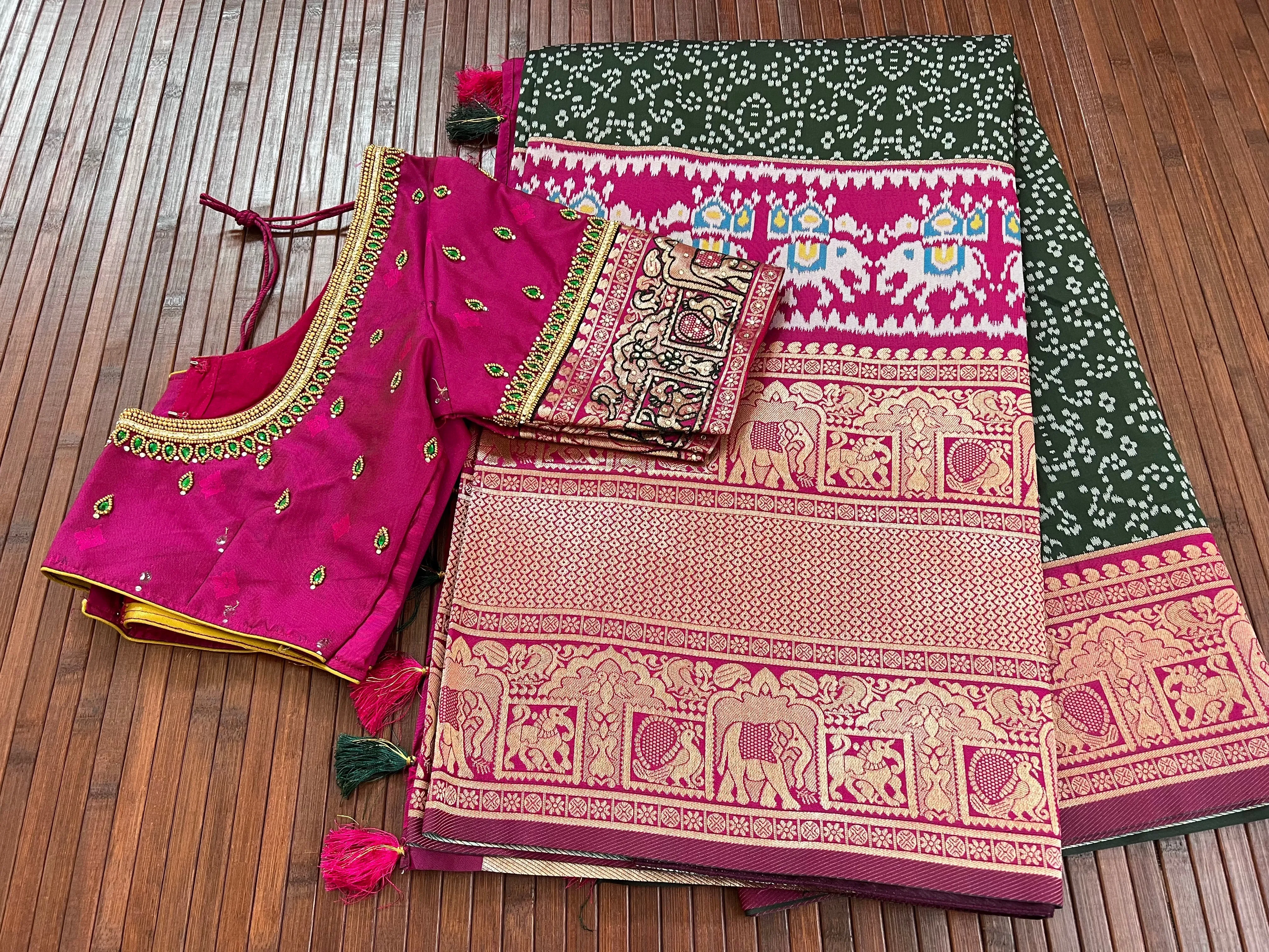 Ikkath Banaras Saree