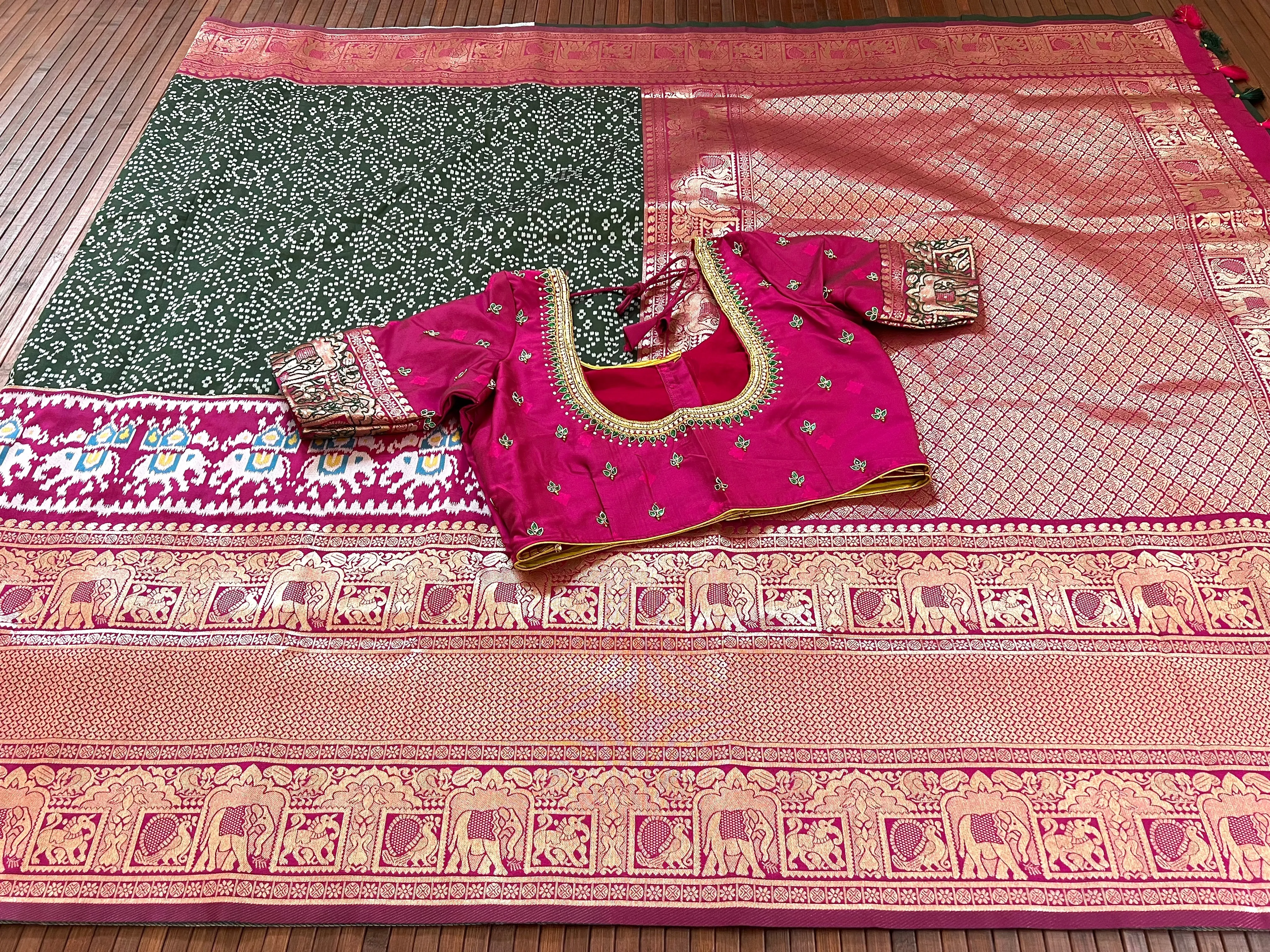 Ikkath Banaras Saree