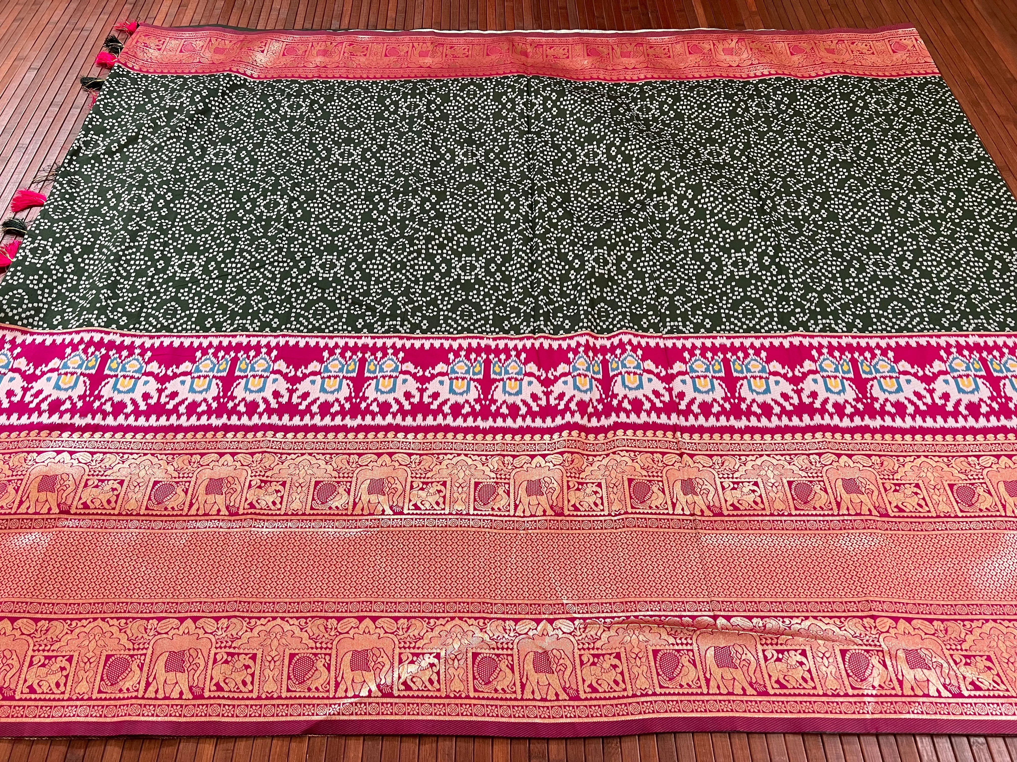 Ikkath Banaras Saree