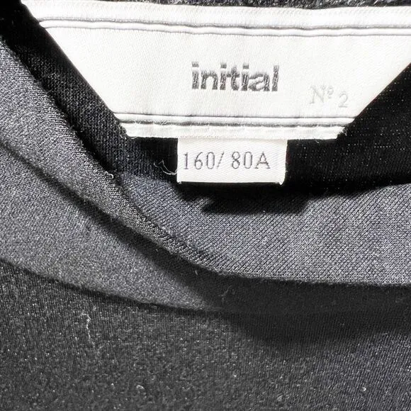 Initial Fashion No. 2 Long Sleeve Turtleneck Dress Black Size XS