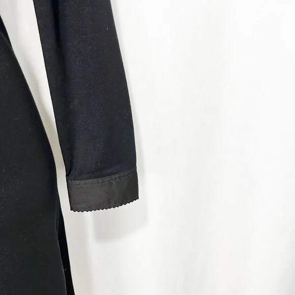 Initial Fashion No. 2 Long Sleeve Turtleneck Dress Black Size XS