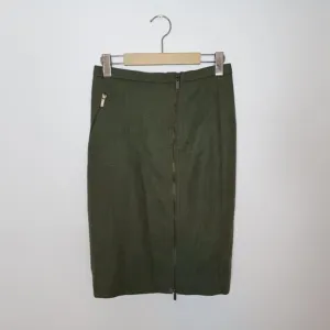J. Crew Asymmetrical Wool Pencil Skirt Asymmetrical ZIP Pencil Skirt Size 00
