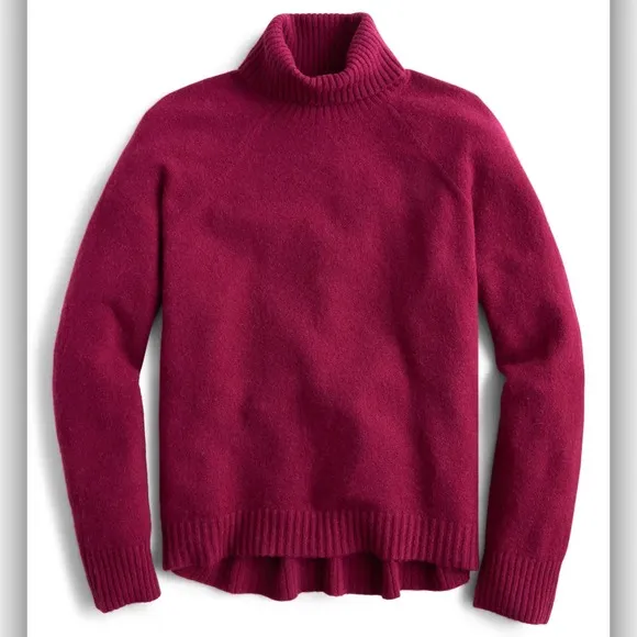 J Crew Supersoft Turtleneck Sweater Pullover L