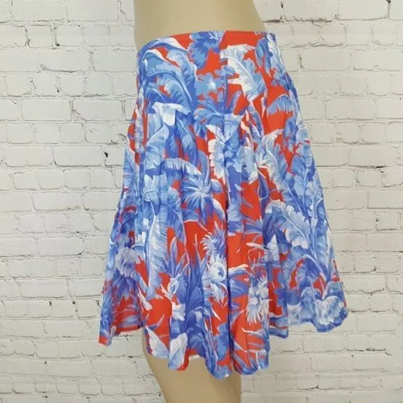 J. CREW Tiered Mini Skirt Ratti Rio Floral 8 - NWT