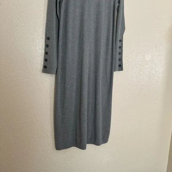 J. Jill Turtleneck Long Sleeve Midi Sweater Dress