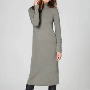 J. Jill Turtleneck Long Sleeve Midi Sweater Dress