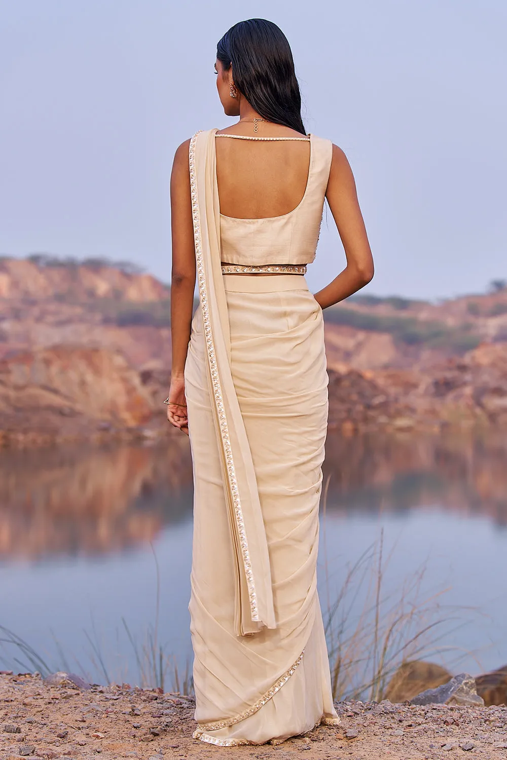 Jalsaa-E- Saree Set